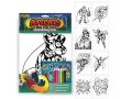 Superhero Colouring Set With Pencils And Stickers Part No.170-038