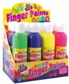 12x Assorted Art Box Neon Finger Paints Part No.5108/48