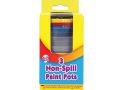 Art Box 3pk Non Spill Paint Pots Part No.5122