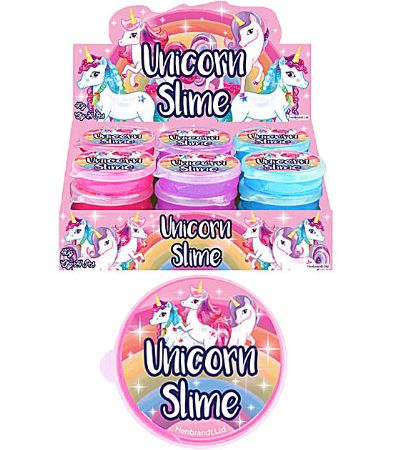 24x Unicorn Slime Tubs