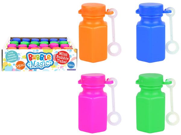 24 x Bubble Magic Bubble Tubs - 15ml