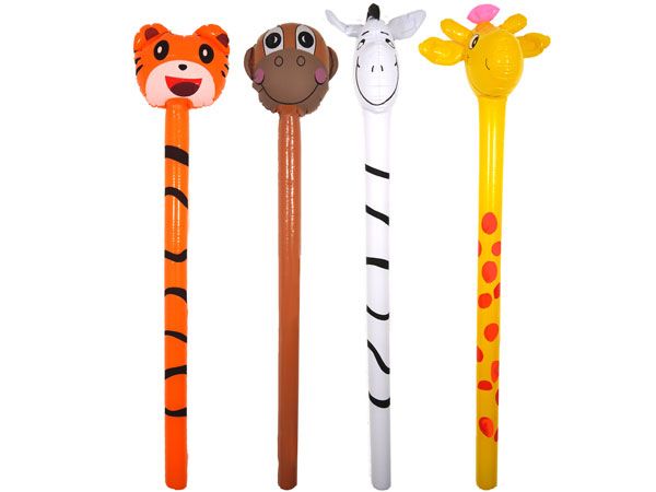 Inflatable 118cm Jungle Stick, Assorted Picked At Random