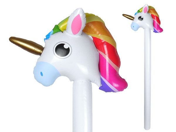 Inflatable 110cm Unicorn Stick