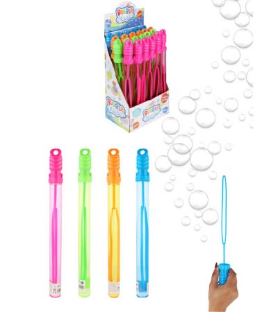 24x Bubble Magic Bubble Swords In Display Unit, 36cm Long 110ml Solution